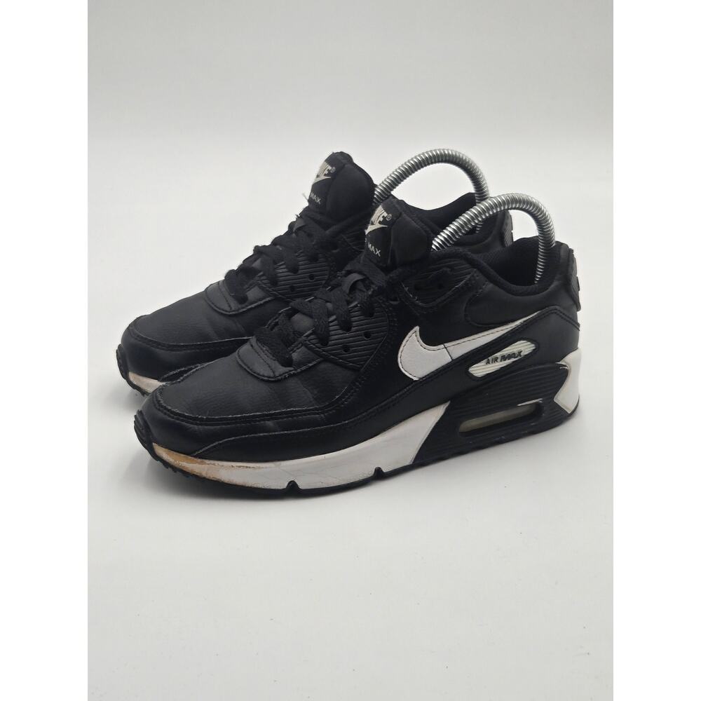 Nike Air Max 90 LTR Black White GS Size 5.5Y Youth